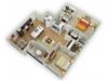 Capstone at Vallagio_Englewood CO_Floor Plan_Two Bedroom Two Bathroom B4 Capstone at Vallagio_Englewood CO_Floor Plan_Two Bedroom Two Bathroom B4